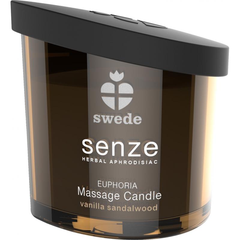 Swede Massagekaars Euphoria - Vanilla Sandalwood (150ml)