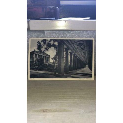 WW2 briefkaart foto Berlin National-Galerie text en zegel
