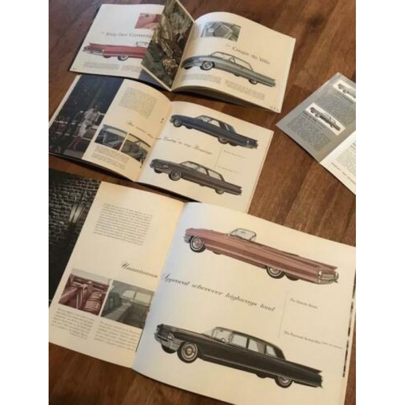 Cadillac fleetwood enz originele folders