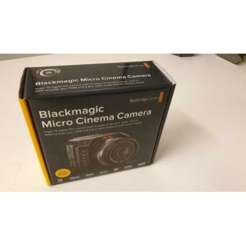 Nieuw: Black Magic Micro Cinema Camera