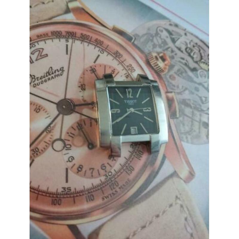 Heren horloge staal Tissot L860/960K 30M Date Quartz zie fot