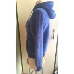 Ayacucho blauw teddy vest S 36 bever sport warm winter