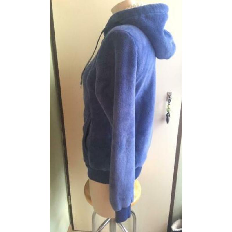 Ayacucho blauw teddy vest S 36 bever sport warm winter