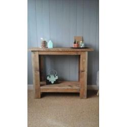 Sitetable van steigerhout