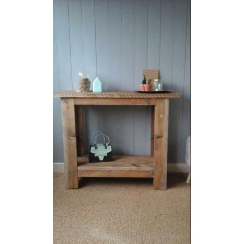 Sitetable van steigerhout