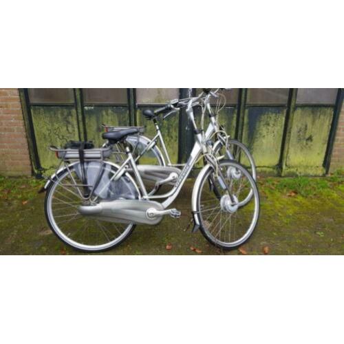 TE KOOP SET E-BIKE GAZELLE'S ORANGE in nieuw staat!!!