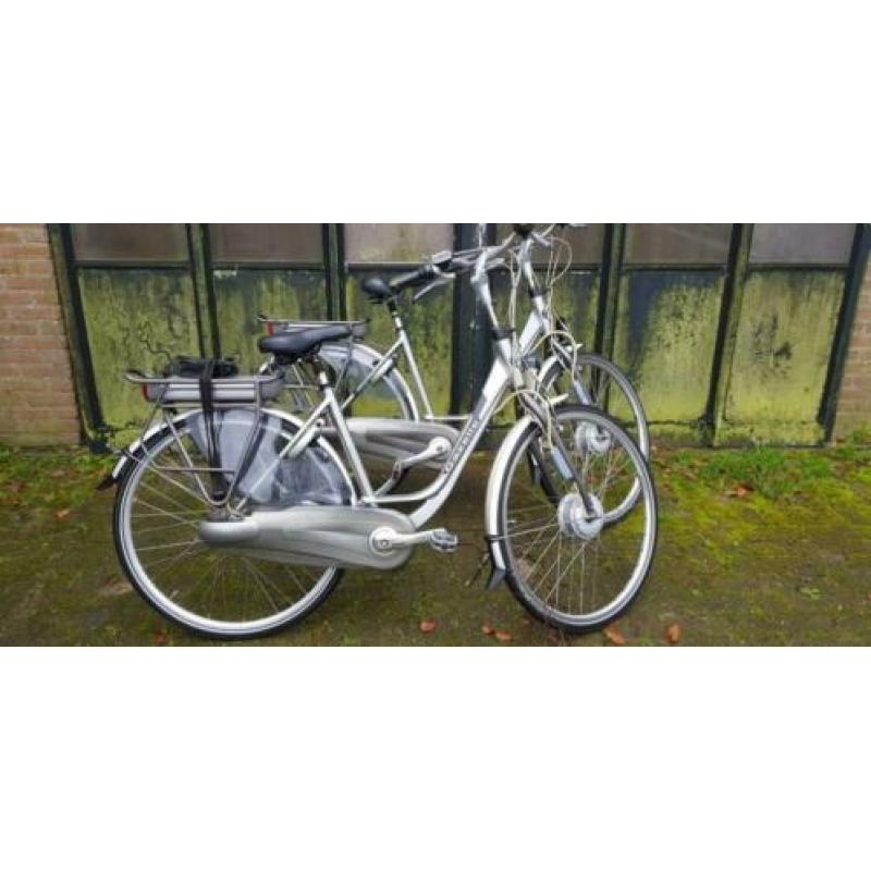 TE KOOP SET E-BIKE GAZELLE'S ORANGE in nieuw staat!!!