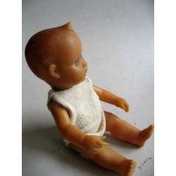 Oud babypopje jaren 50