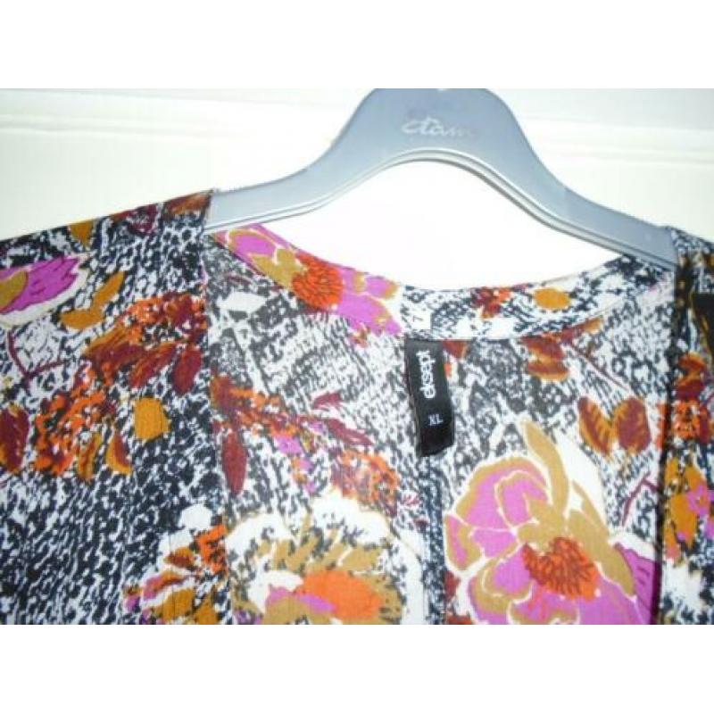 Eksept bij Shoeby 100% Viscose Lange Jumpsuit Pak maat XL