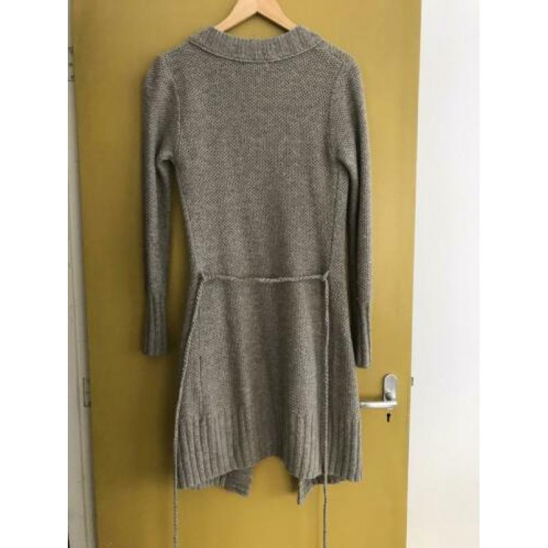 Lange gebreide vest, Sutherland maat S