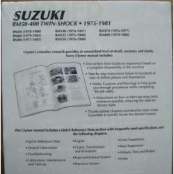 Suzuki RM50 tot 400 Twin Shock 1975 - 1981 Gratis verzenden