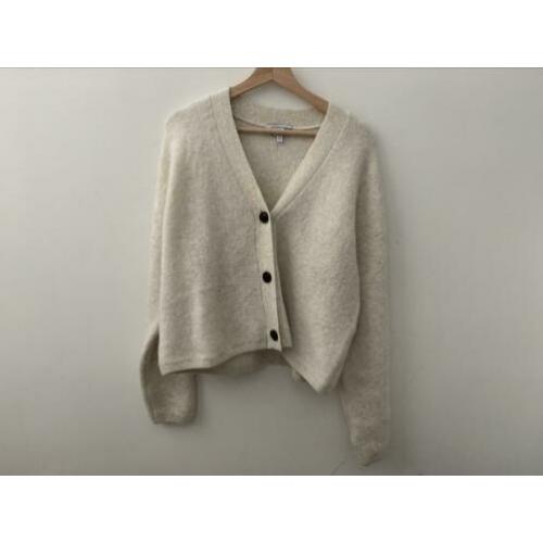 & Other Stories vest ecru knopen maat s