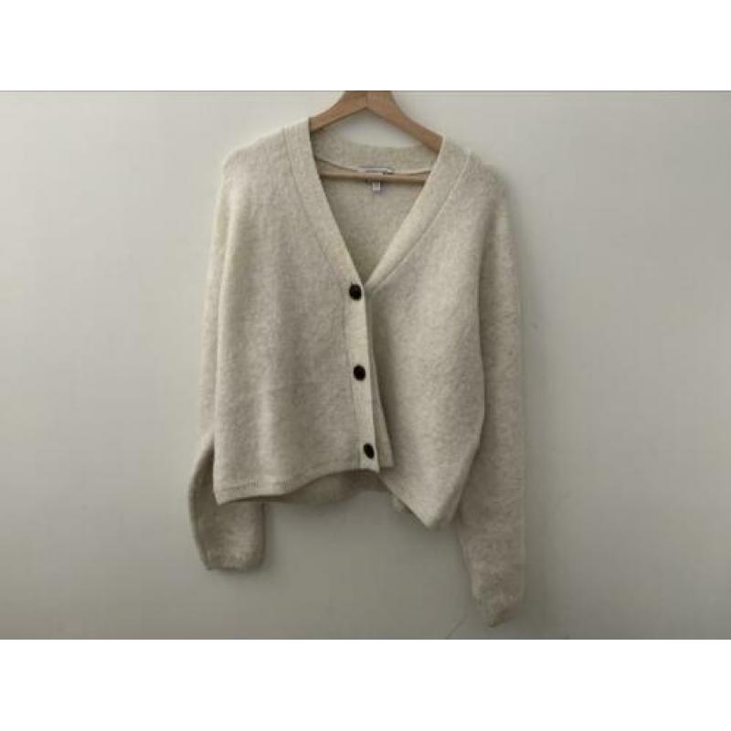 & Other Stories vest ecru knopen maat s