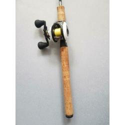 Verticaal hengel Spro Henk Simonsz incl. reel