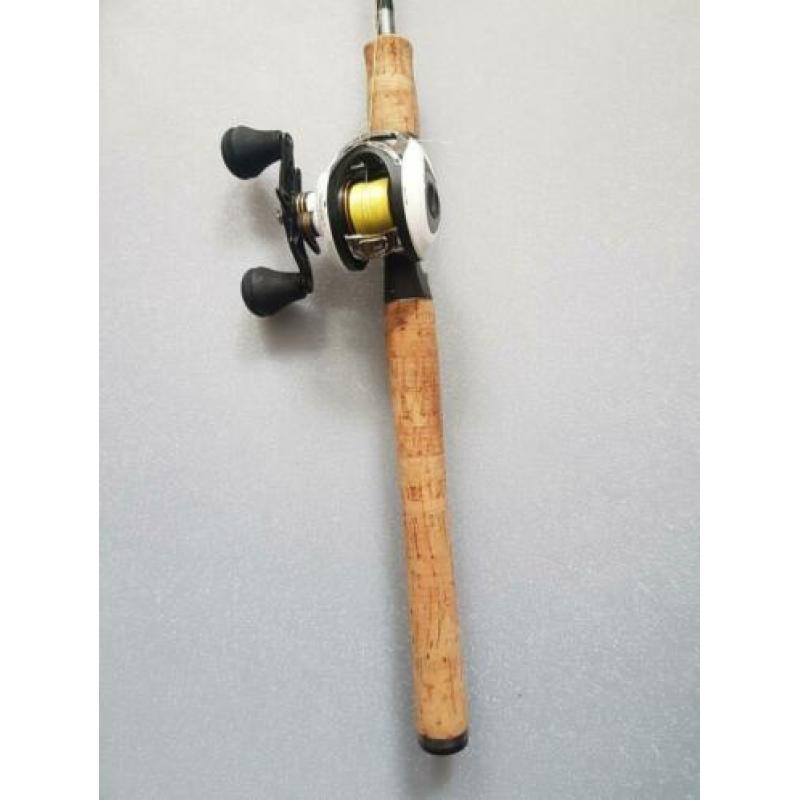 Verticaal hengel Spro Henk Simonsz incl. reel