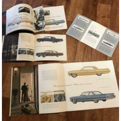 Cadillac fleetwood enz originele folders