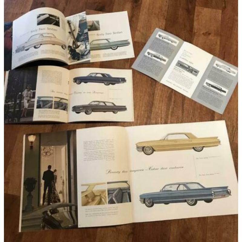 Cadillac fleetwood enz originele folders
