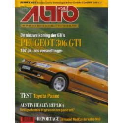Autovisie 13 1996 : Peugeot 306 GTI - Volvo V40 2.0 16V