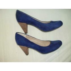 La Strada pumps blauw als nieuw maat 38,5 bijna gratis