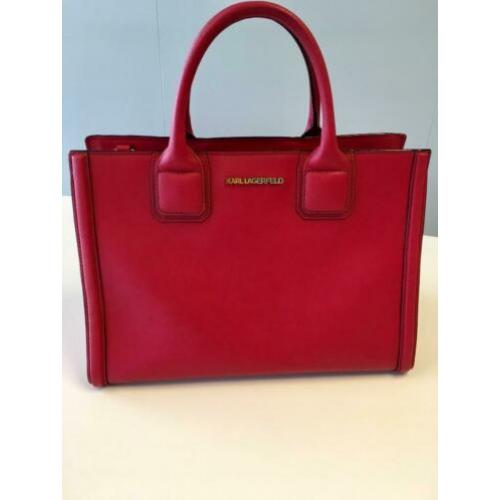 Karl Lagerfeld tas raspberry