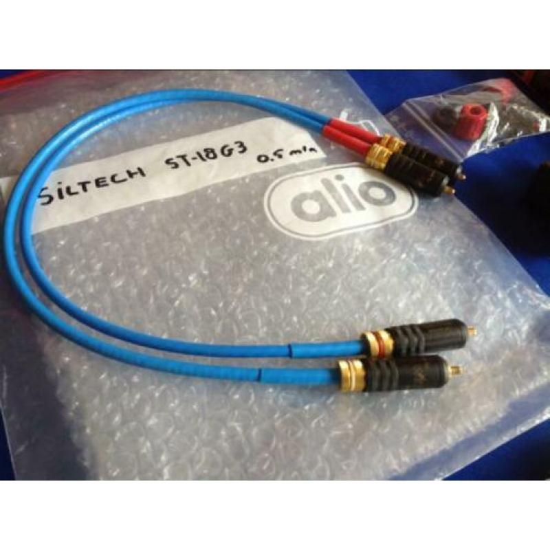 Siltech ST-18G3, 0,5mtr interlink, nieuwstaat!