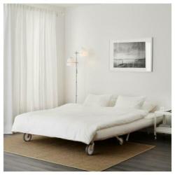 Ikea PS Murbo slaapbank / tweezitsbank zwart GRATIS matras