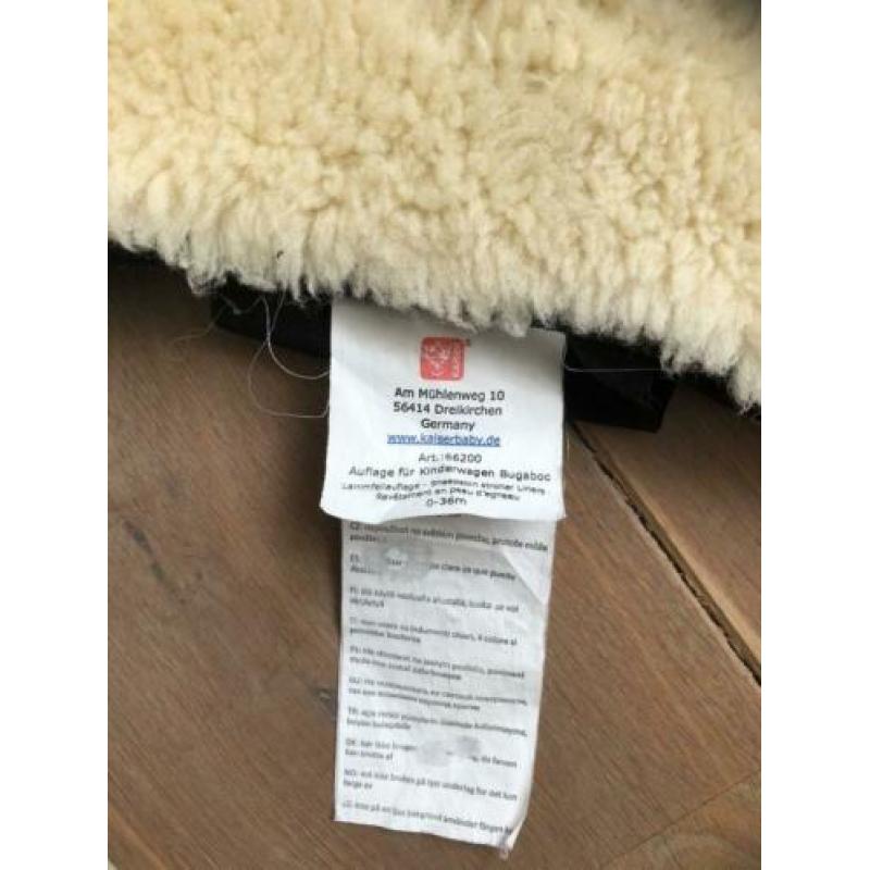 Bugaboo seatliner inleg lamsvacht zacht