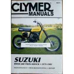 Suzuki RM50 tot 400 Twin Shock 1975 - 1981 Gratis verzenden