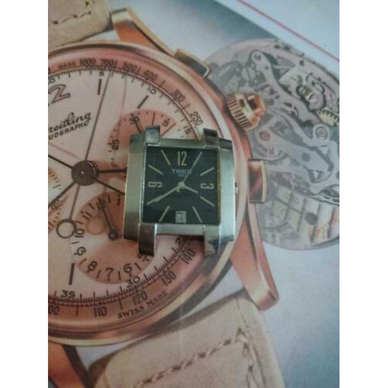 Heren horloge staal Tissot L860/960K 30M Date Quartz zie fot