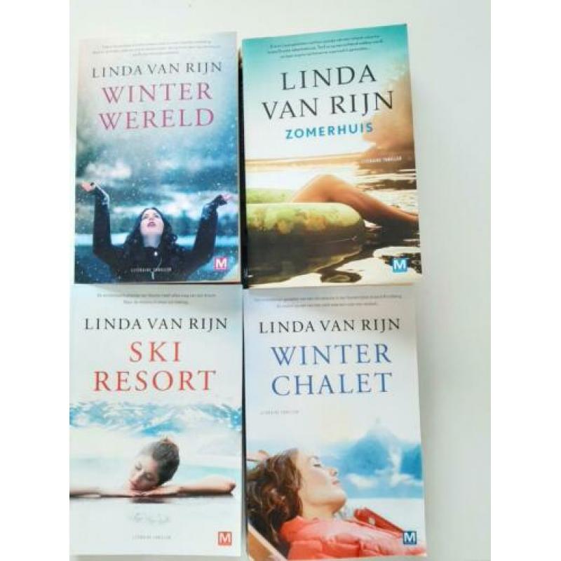 Linda van Rijn, 4 x literaire thrillers