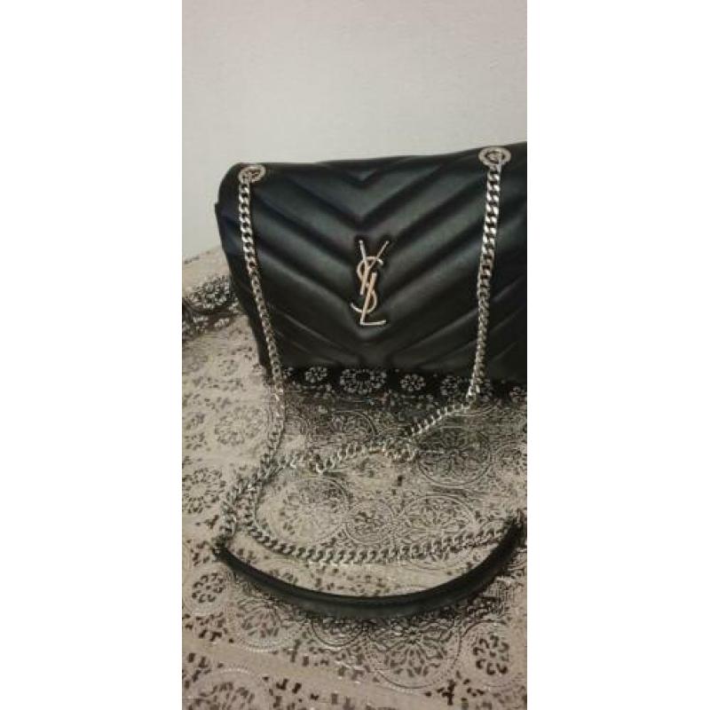 Leren crossbody bag