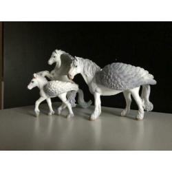 schleich bayala pegasus paarden compleet