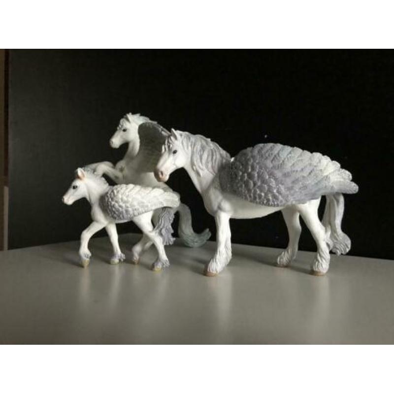 schleich bayala pegasus paarden compleet