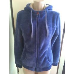 Ayacucho blauw teddy vest S 36 bever sport warm winter
