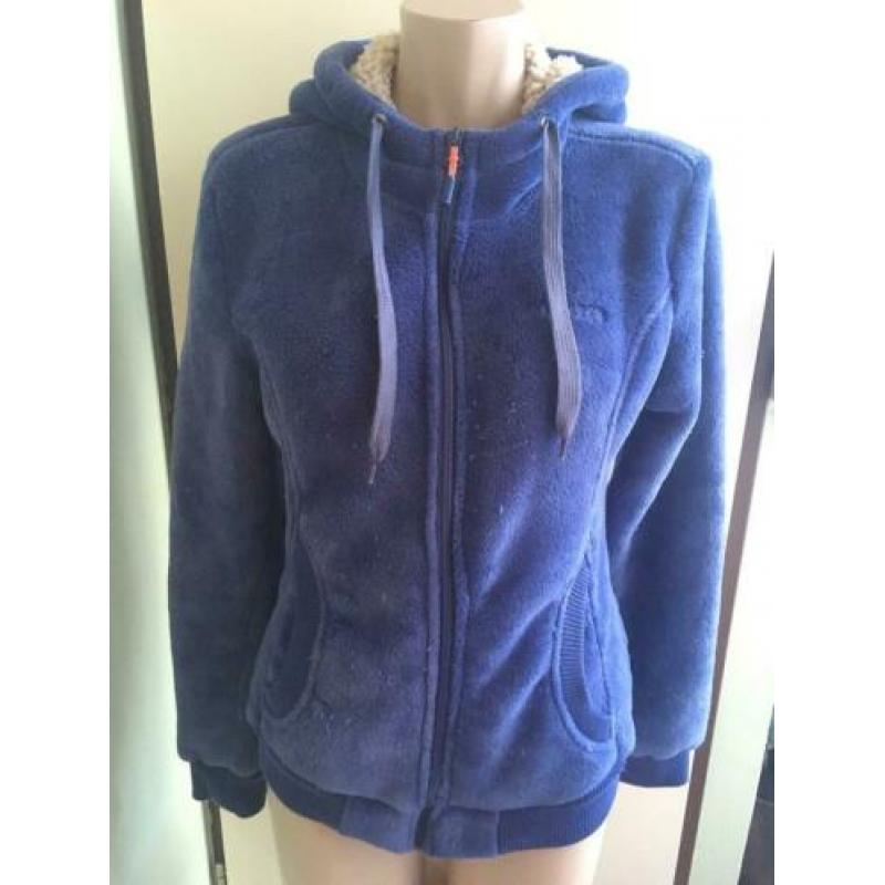 Ayacucho blauw teddy vest S 36 bever sport warm winter