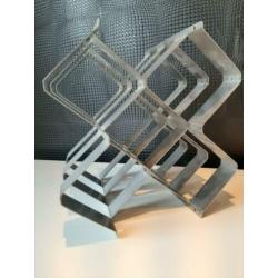 Metalen wijnrek 27 x 25cm !