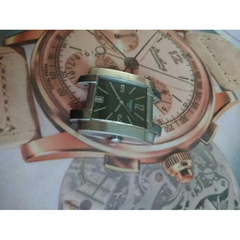 Heren horloge staal Tissot L860/960K 30M Date Quartz zie fot