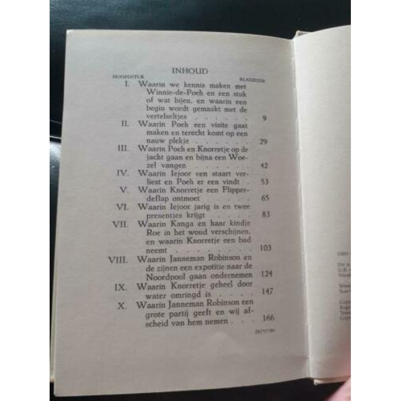A.A. Milne Winnie de Poeh Pooh boek