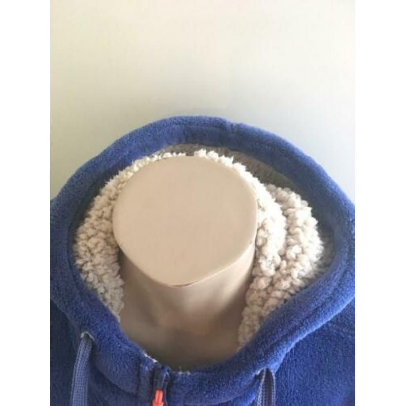 Ayacucho blauw teddy vest S 36 bever sport warm winter