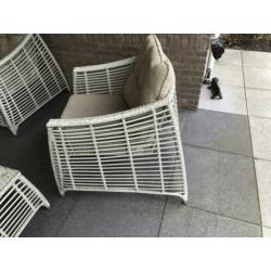 Lounge set Taupe licht grijs