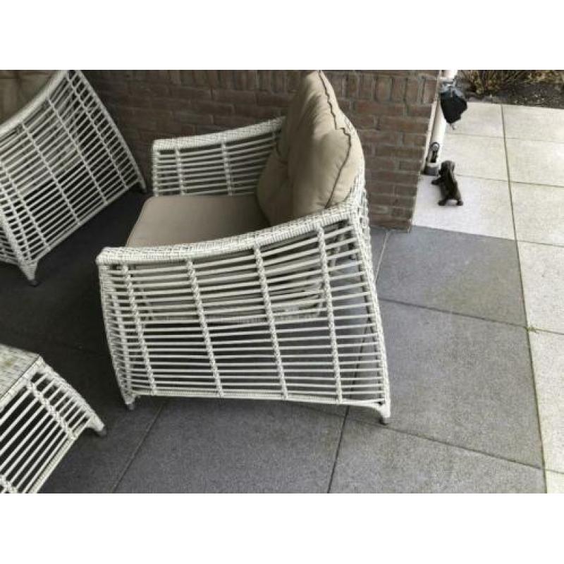Lounge set Taupe licht grijs