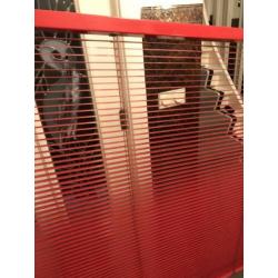 Rode Luxaflex Aluminium Jaloezie 16 mm