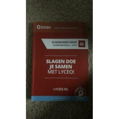 Examenbundel Scheikunde HAVO