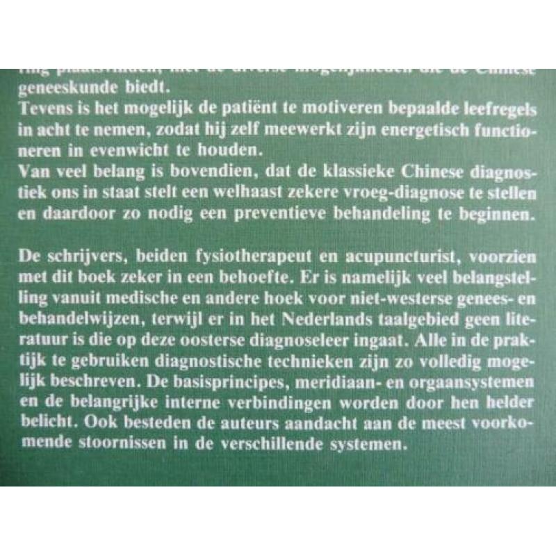 Traditionele Chinese diagnostiek – Kees Goos, Berry Rijnen