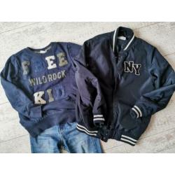 Stoere jongens kleding Mt 140