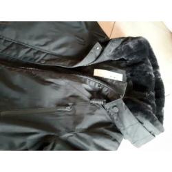Bien blue winterjas parka maat S