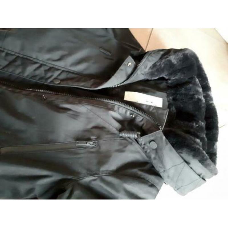 Bien blue winterjas parka maat S