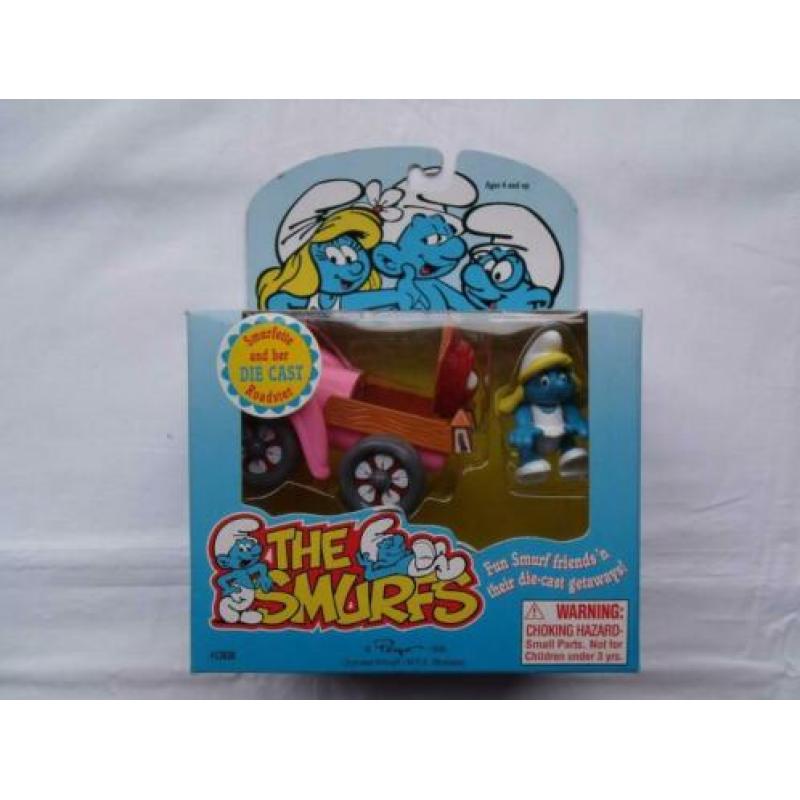 Smurfen in voertuigen Die-Cast hsmi