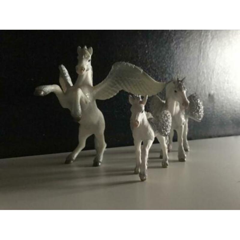 schleich bayala pegasus paarden compleet