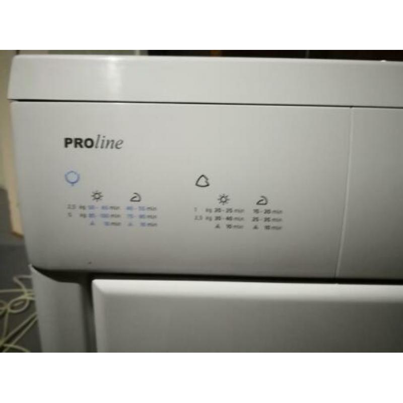 Prima werkende Proline SLP110V wasdroger met luchtafvoer